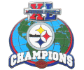 Super Bowl 40 Champs Globe Pin
