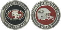 [San Francisco 49ers Challenge Coin]