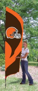 [Browns Feather Flag Kit]