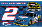 Brad Keselowski 2012 Champ Flag