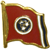 [Tennessee Flag Pin]