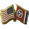[U.S. & Tennessee Flag Pin]