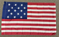 Dyed Ft McHenry nylon 2.5x4' flag 