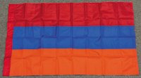 3x5' Armenia flag with sleeve